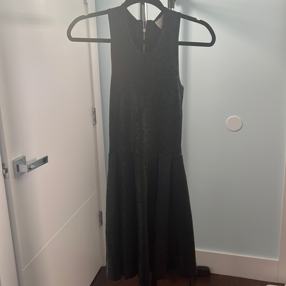 Parker Dresses & Skirts - Parker metallic black snakeskin dress XS